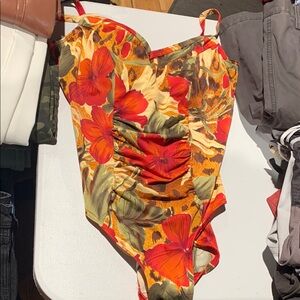 Floral One-Piece Swimsuit